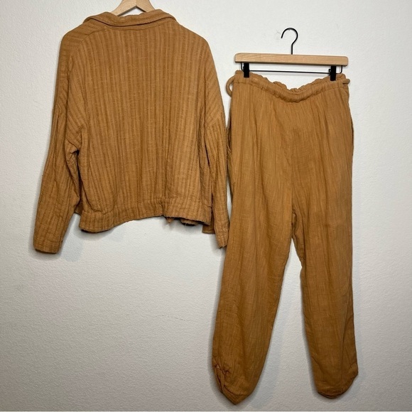 Free People Tan Jacket and Pants Set - Picture 3 of 14